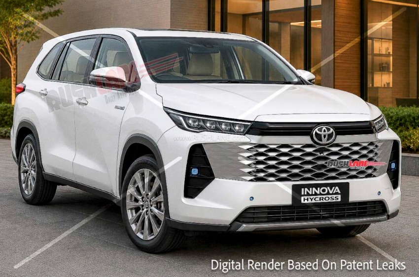 Toyota Innova 2027 facelift lộ diện, thiết kế đầu xe lấy cảm hứng từ Hilux mới